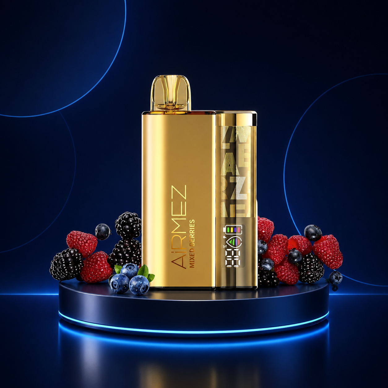 AirMez Mixed Berries Einweg Vape 12000 Züge 2 Prozent